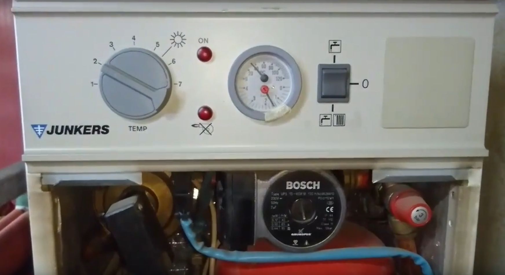 Calderas Junkers de modelos antiguos aún robustas, eficientes y en acción